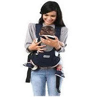 Mom's Pride 3 In 1 New Born Baby Carrier Ergonomic Adjustable Sling Kangaroo Design Baby Carry Bag Backpack Sling Back Position|Front Position Carrier