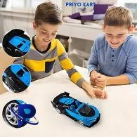 Electric Sport Roadster,1/16 blue Sports Racing Remote Control Car ,RC Model Toy for Kids Aged 4-12