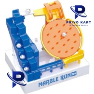 Marble Run Sets for Kids, Marble Race Track Marble Maze Madness Adventure Game Toy Puzzle Ball for 4 5 6 7 8 + Year Old Boys Girls (Blue4)