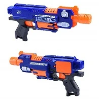 Blaze Storm Battery Operated Soft Bullet Gun Toy with 20 Soft Foam Suction and Round Head Darts