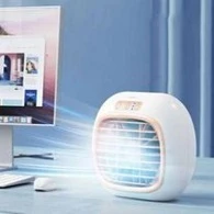 Home Mini Air Cooler, Small Desktop Air Conditioning Fan, Cross-Border New Refrigeration Silent Fan, Dormitory Water - Cooled Fan